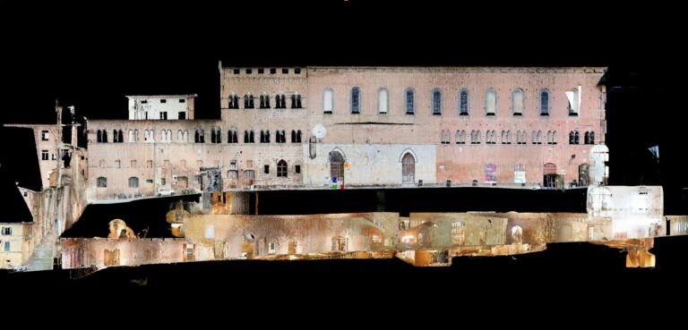05 Museo Archeologico Santa Maria Della Scala Sezione Nuvola Di Punti Rilievi Laser Scanner3d Proeco